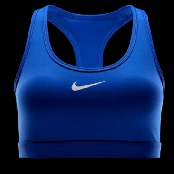Nike Swoosh Dri - Fit Blue Sports Bra size XS - Picture 3 of 7